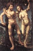 Jan Gossaert Mabuse Adam and Eve oil painting on canvas